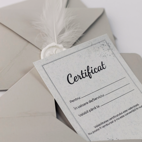 Certificat personalizat