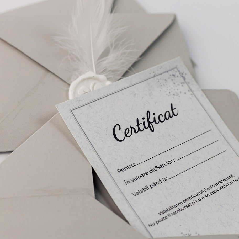 Certificat personalizat