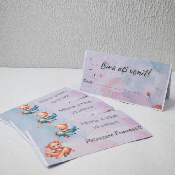 Plic cu ursuleți – daruri pentru fetiță și băiețel