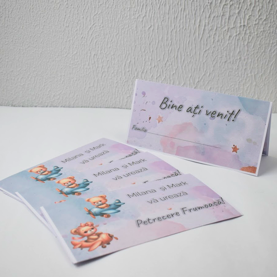 Plic cu ursuleți – daruri pentru fetiță și băiețel