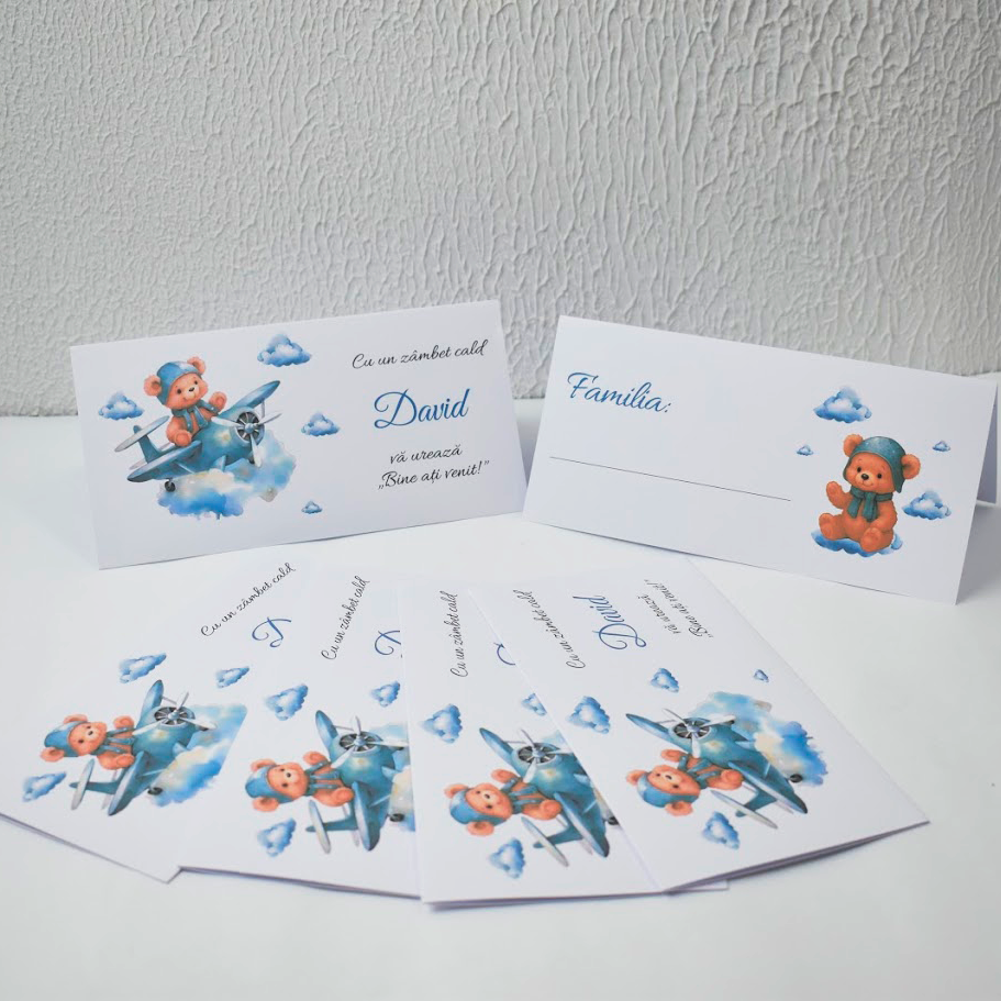 Plic ursuleț aventurier pentru daruri