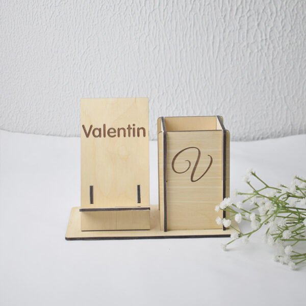 Organizer Personalizat pentru Telefon și Stilouri