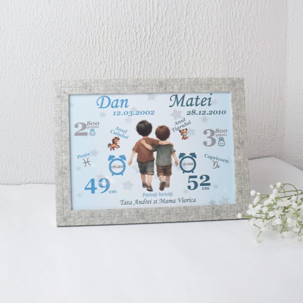 Metrica „Doi Frați” – Format A4