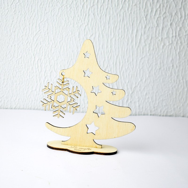 Suvenir în formă de brad cu FULG