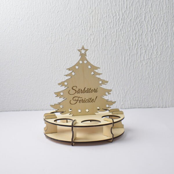 Suport pentru paharele – decor festiv