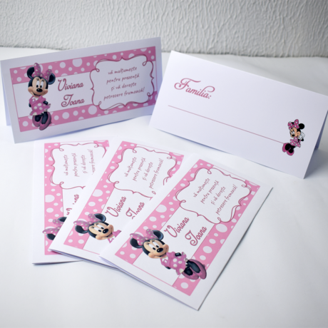 Plic pentru bani pentru cumătrie – Model Minnie Mouse