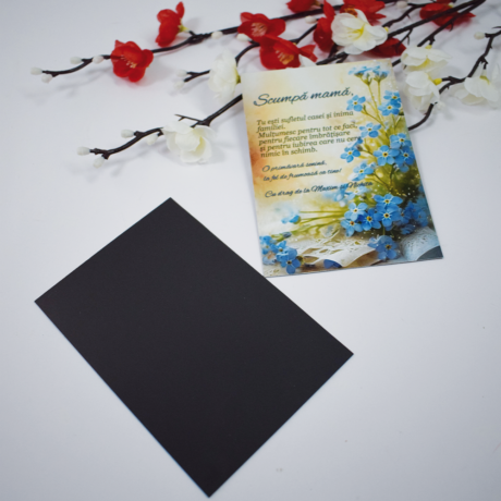 Felicitare magnetică personalizată – 10×12 cm