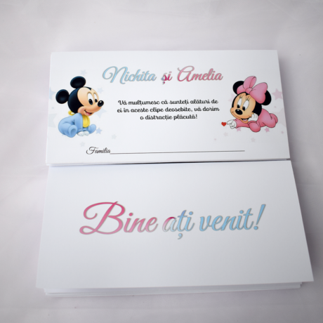 Plic pentru bani pentru cumătrie dublă